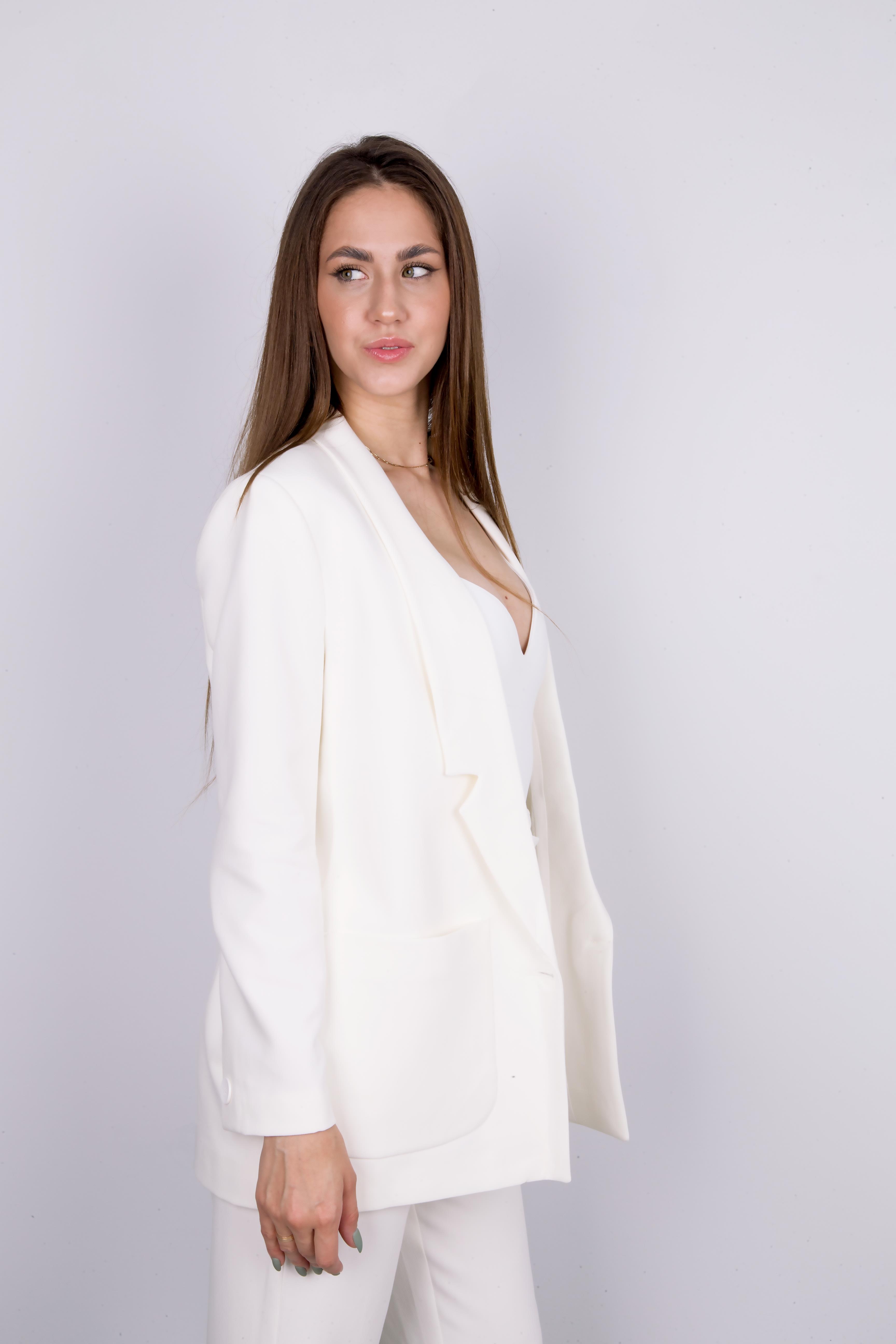 пиджак т01057 krem