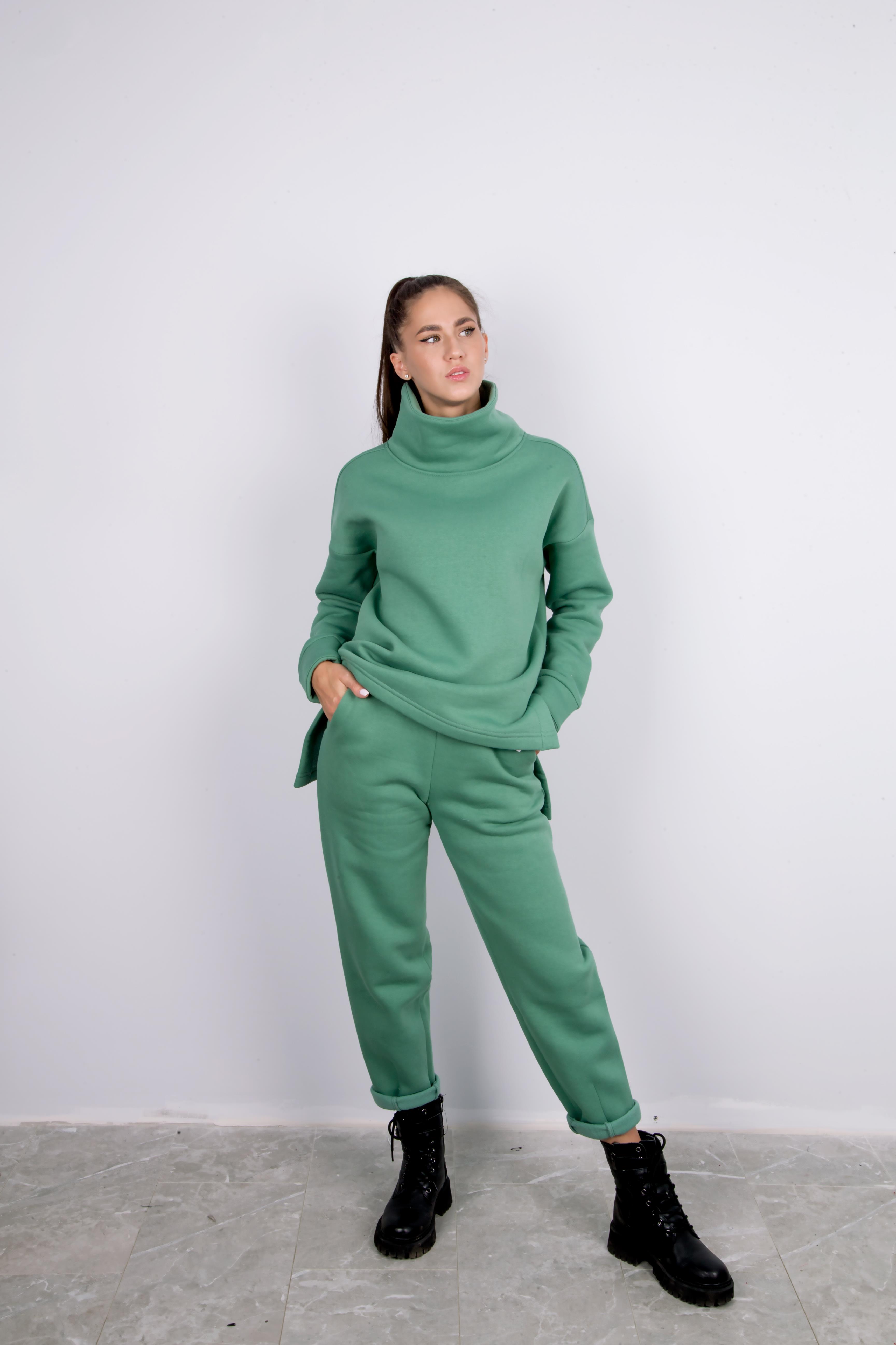 костюм л938-939 футер утепл. полынь snowtrend