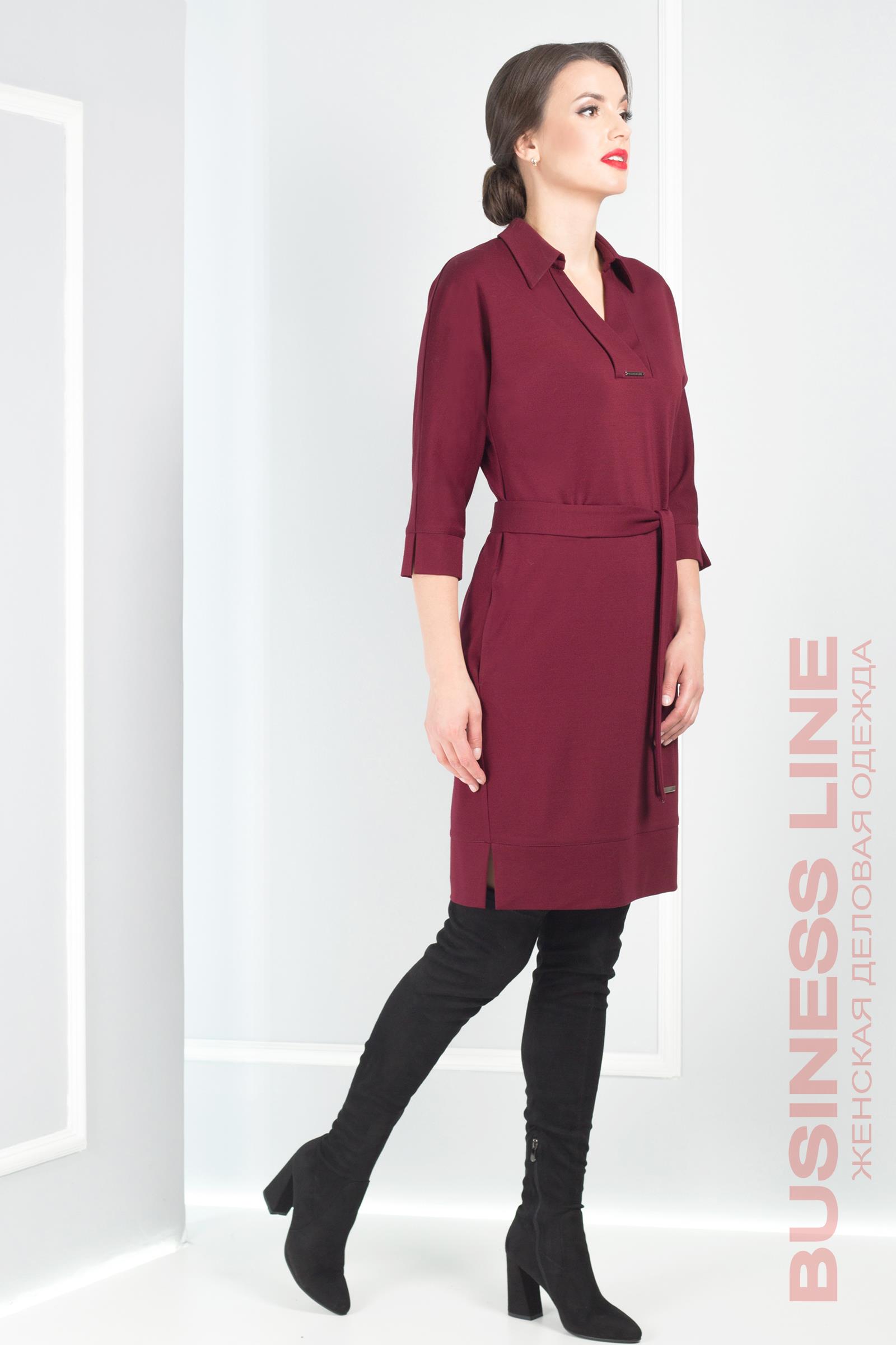 платье Б4.19.11 Конкур*15 10817*2 бордо