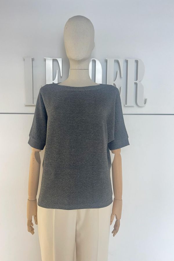 джемпер Л2073 трикотаж Мадейра т.синий nice