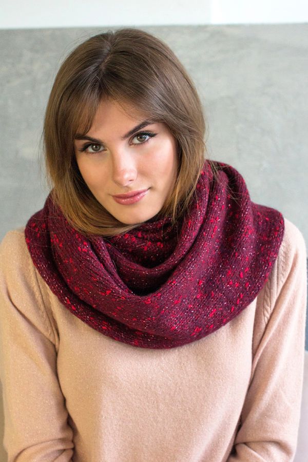 снуд 8.717-8*50 бордовый snood