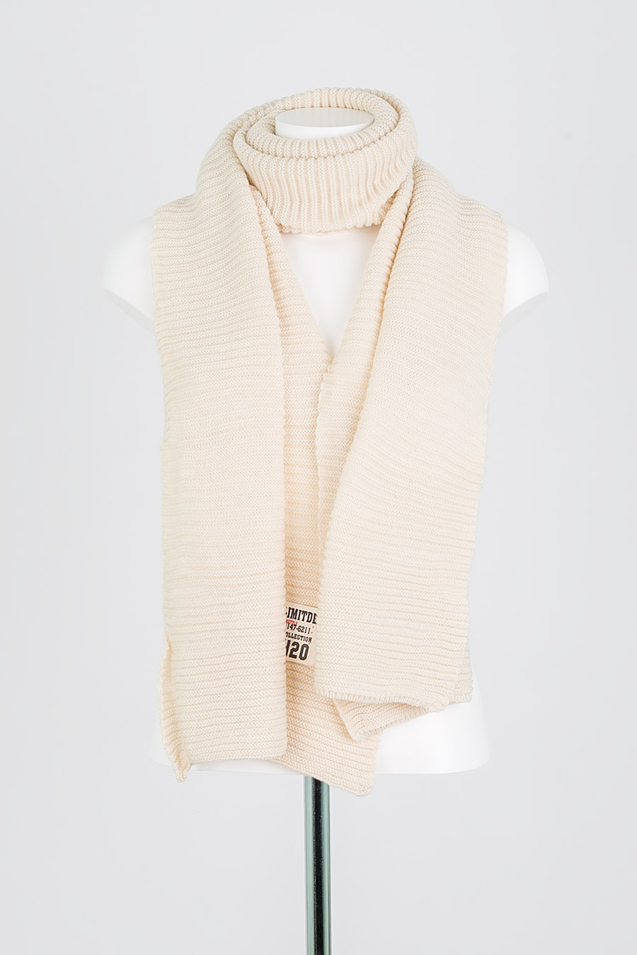шарф пп021* (45-160) молочный snood
