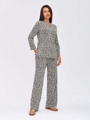 Костюм Тенере бежево-чёрный   оптом