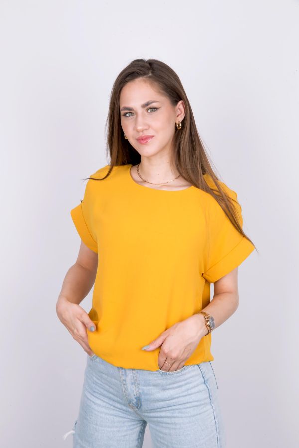 Футболка к2331 горчица