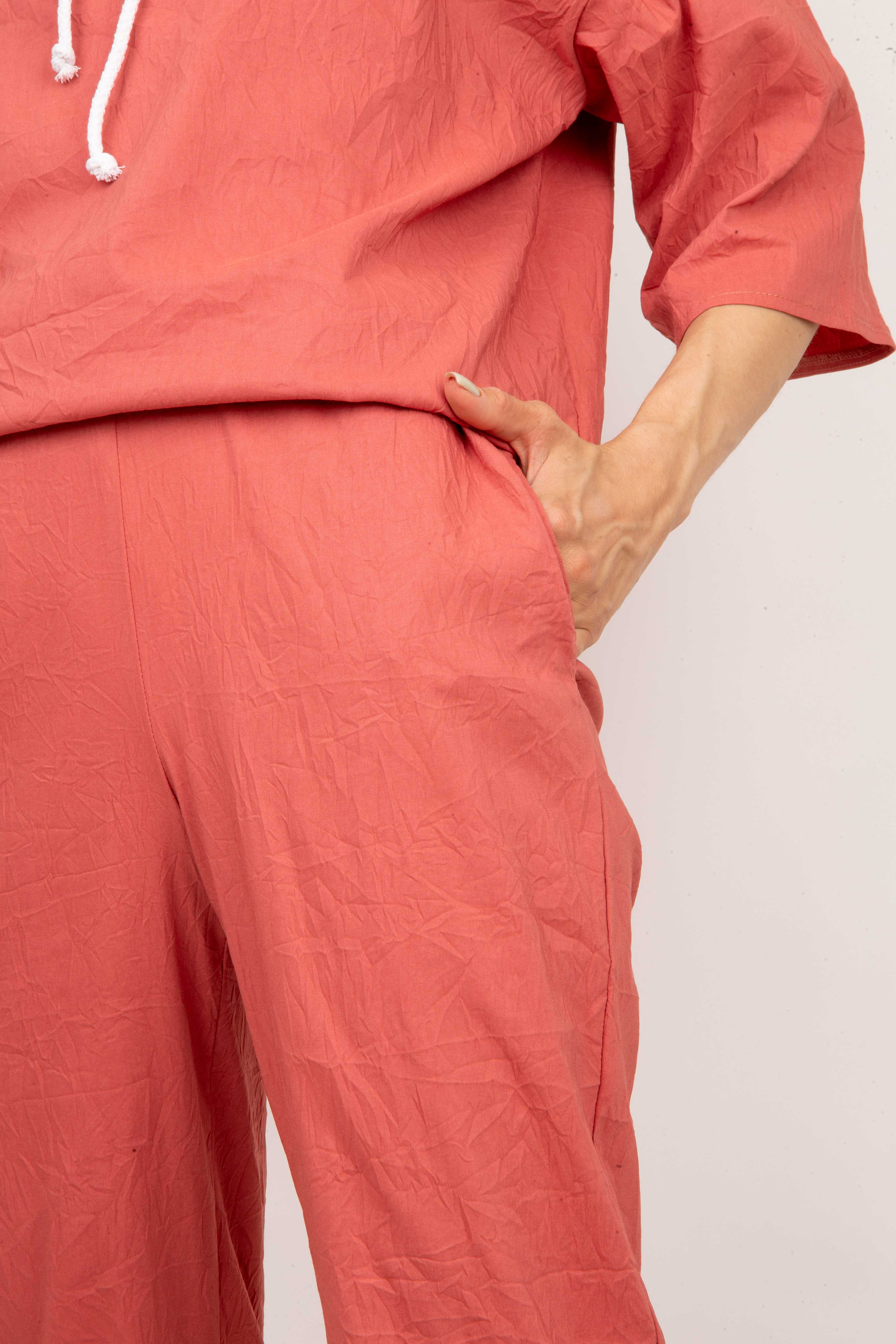 брюки Л609-2 стрейч_256 амарант Tropic