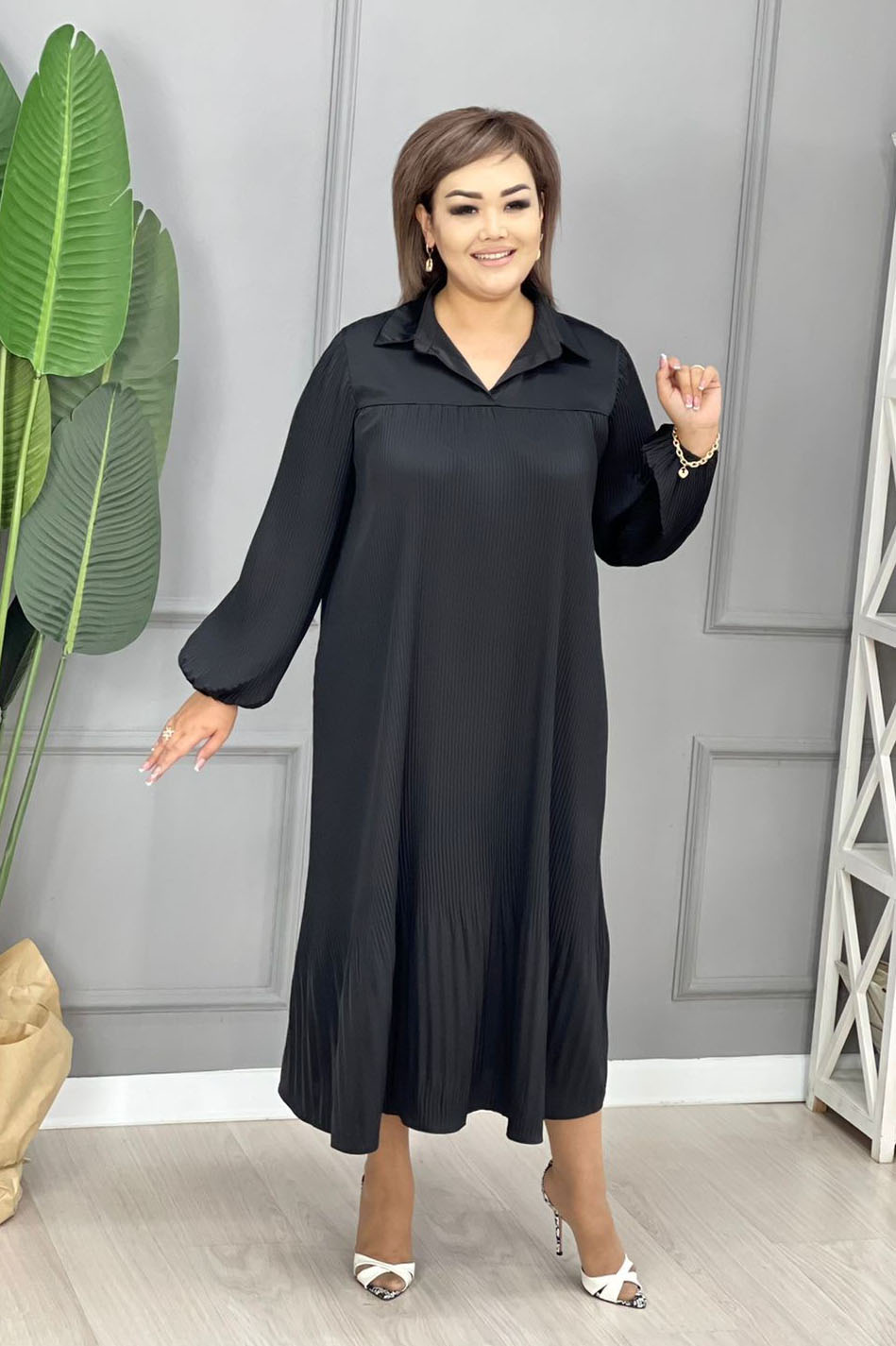 платье А.143-4 черный*