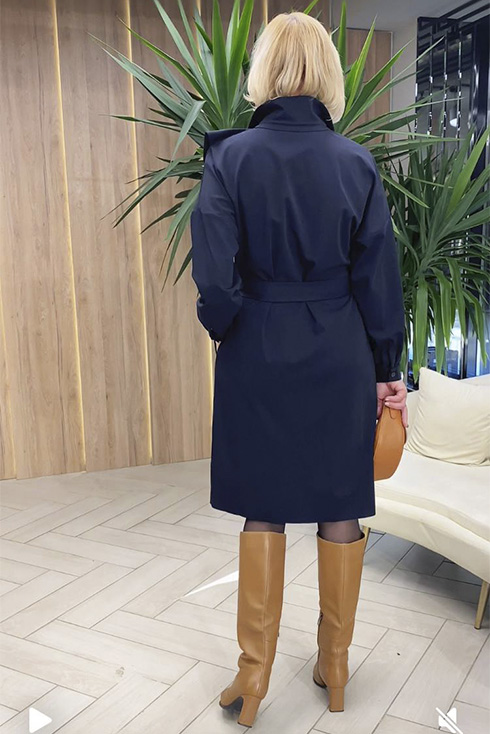 Платье Ропика синий