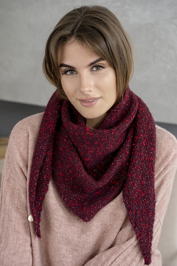 косынка 8.716-8*50 бордо snood