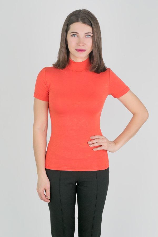 водолазка л2017-1 штрих оранжевый