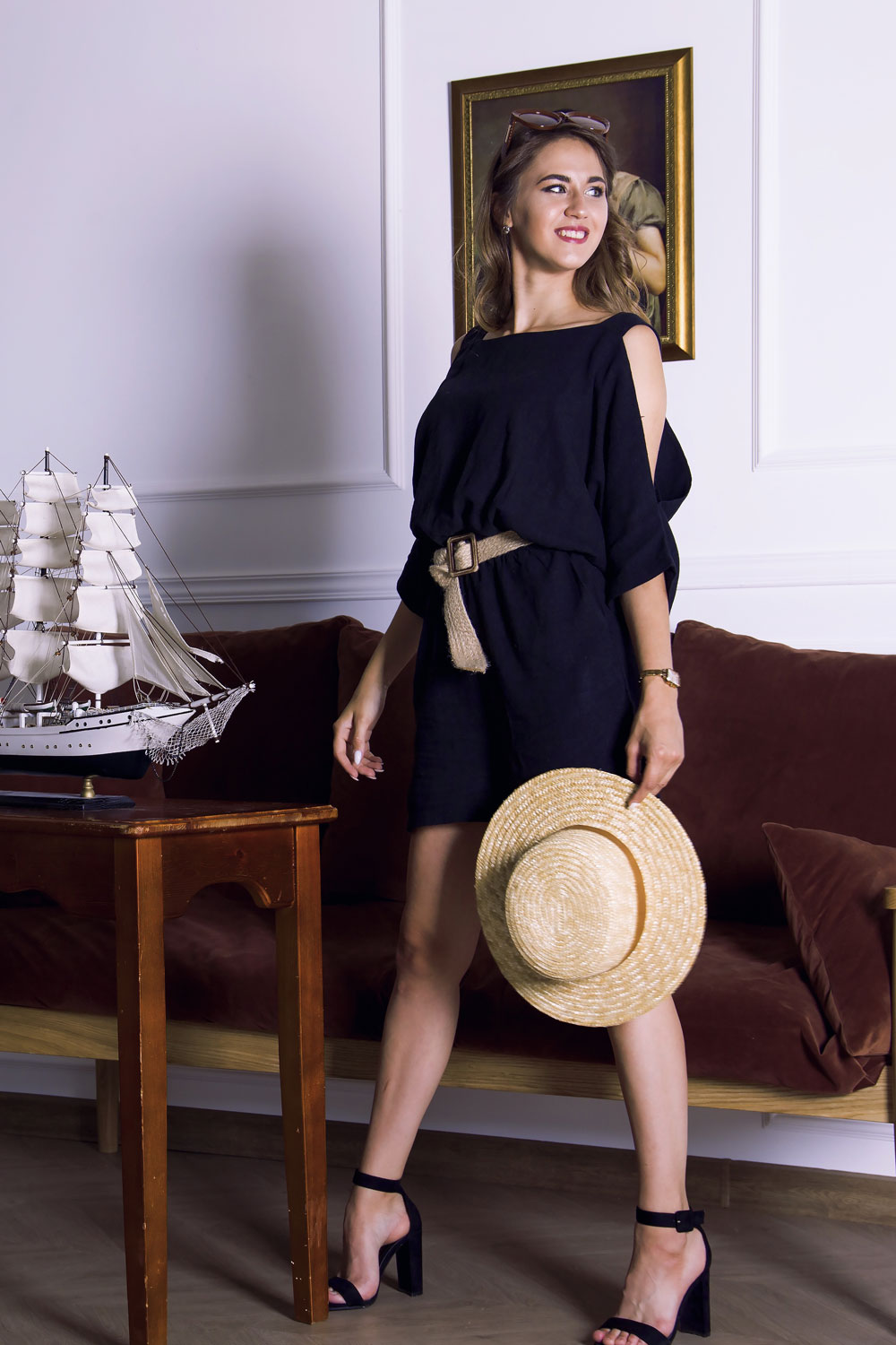 комбинезон АН165232 черный