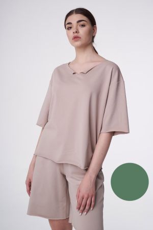 шорты Л927_166 полынь  оптом