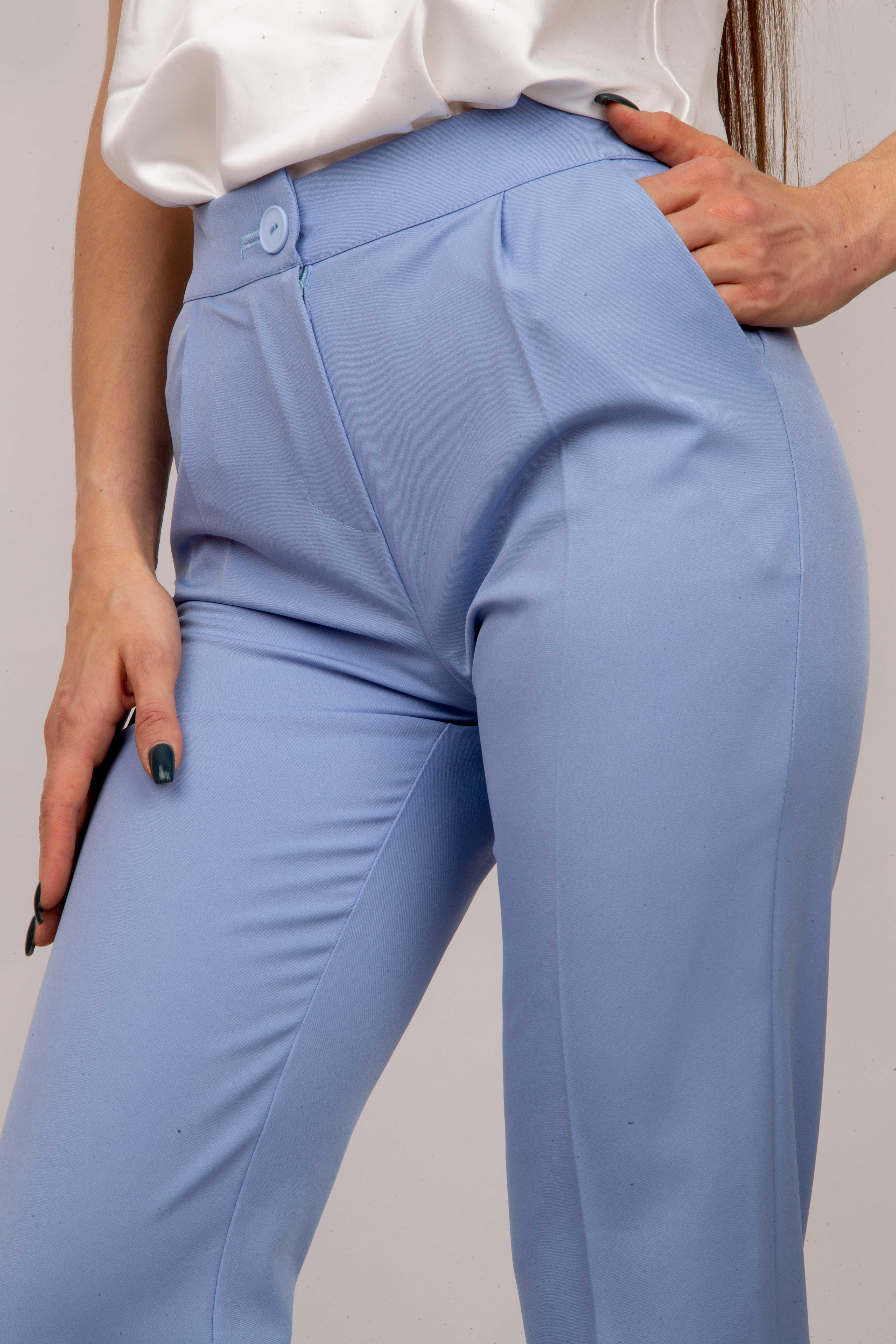 пиджак+брюки А.525_5 голубой