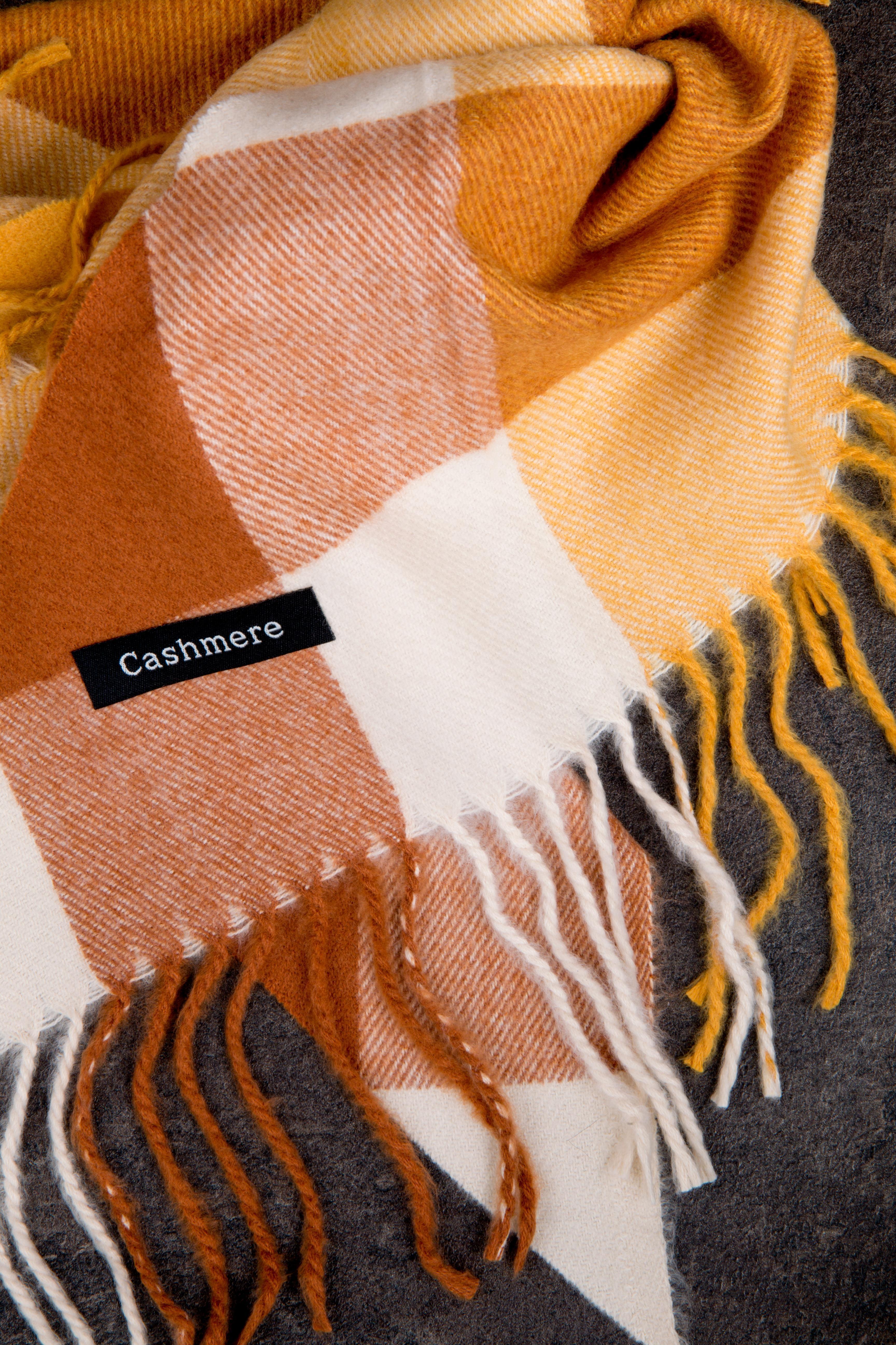 шарф-палантин пп9870 горчица