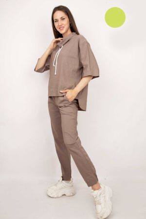 брюки Л609-2 стрейч_108 лайм  оптом