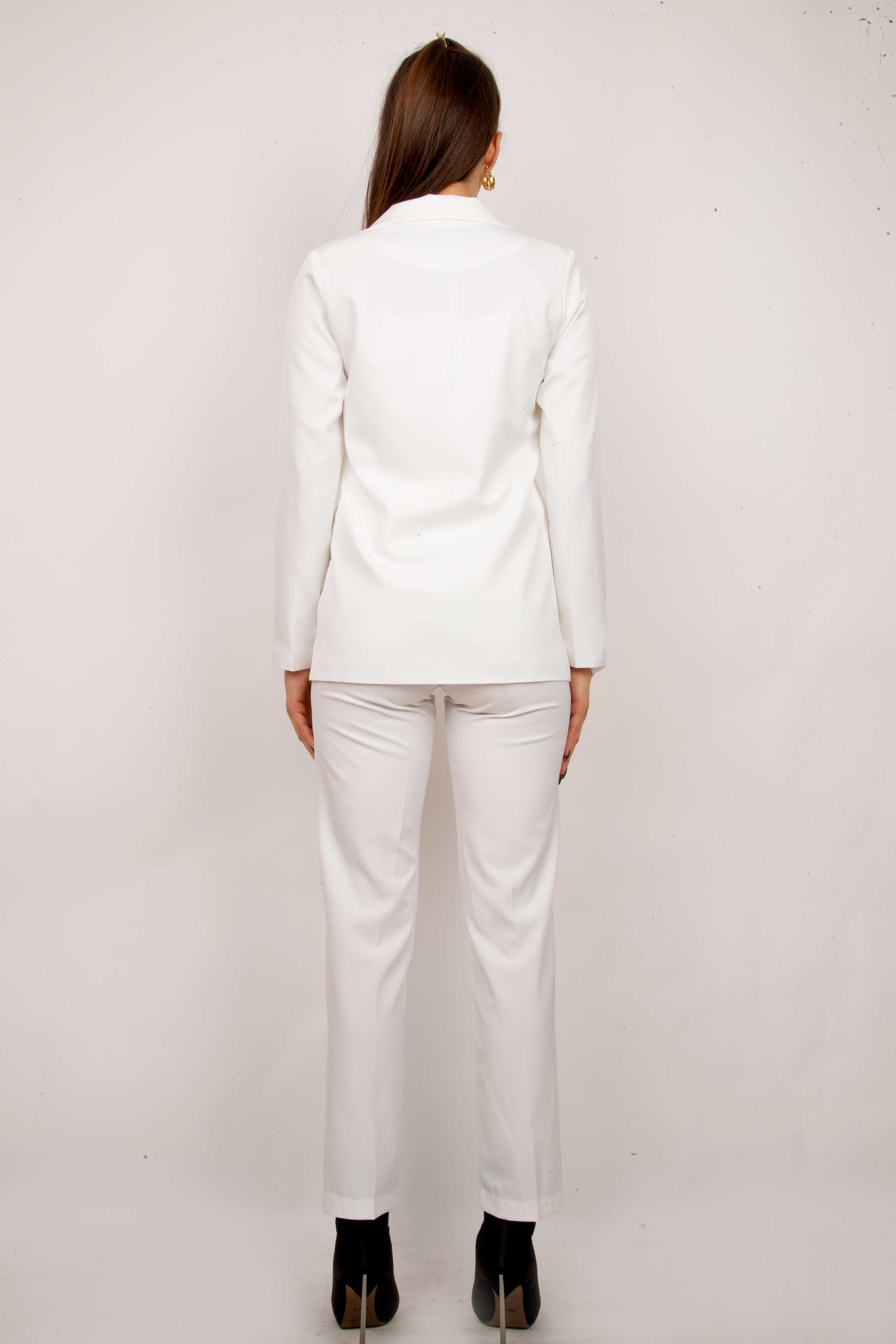 пиджак+брюки А.525_4 белый