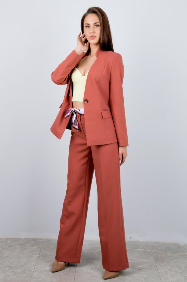 пиджак т354-41035_1 acik kiremit