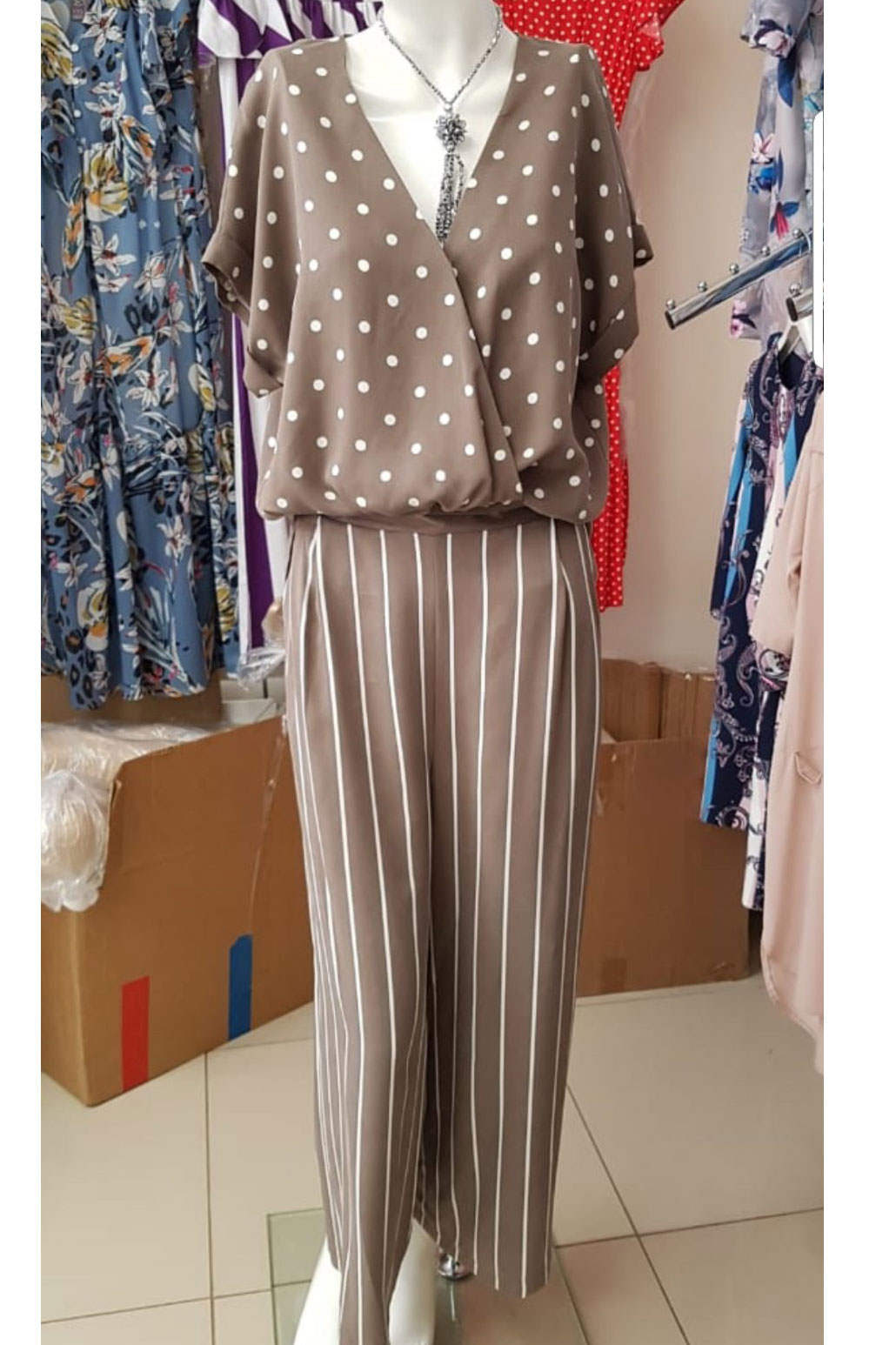 костюм Дольф какао