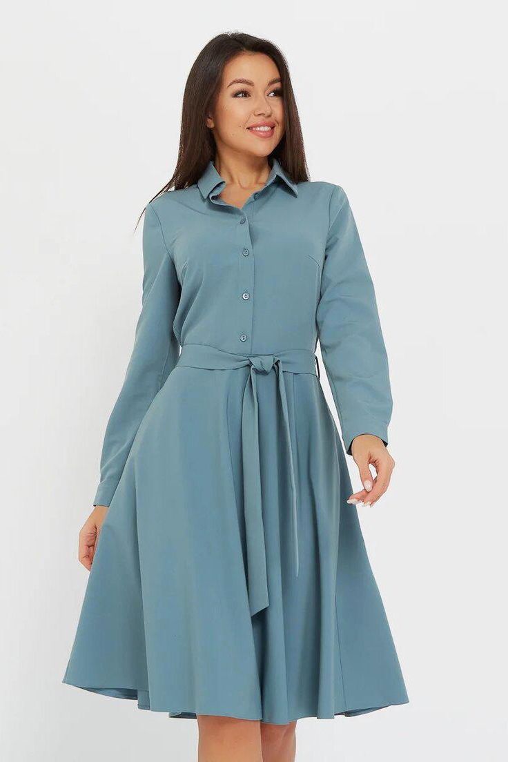 платье drshirt Классика (оливковый) оливковый