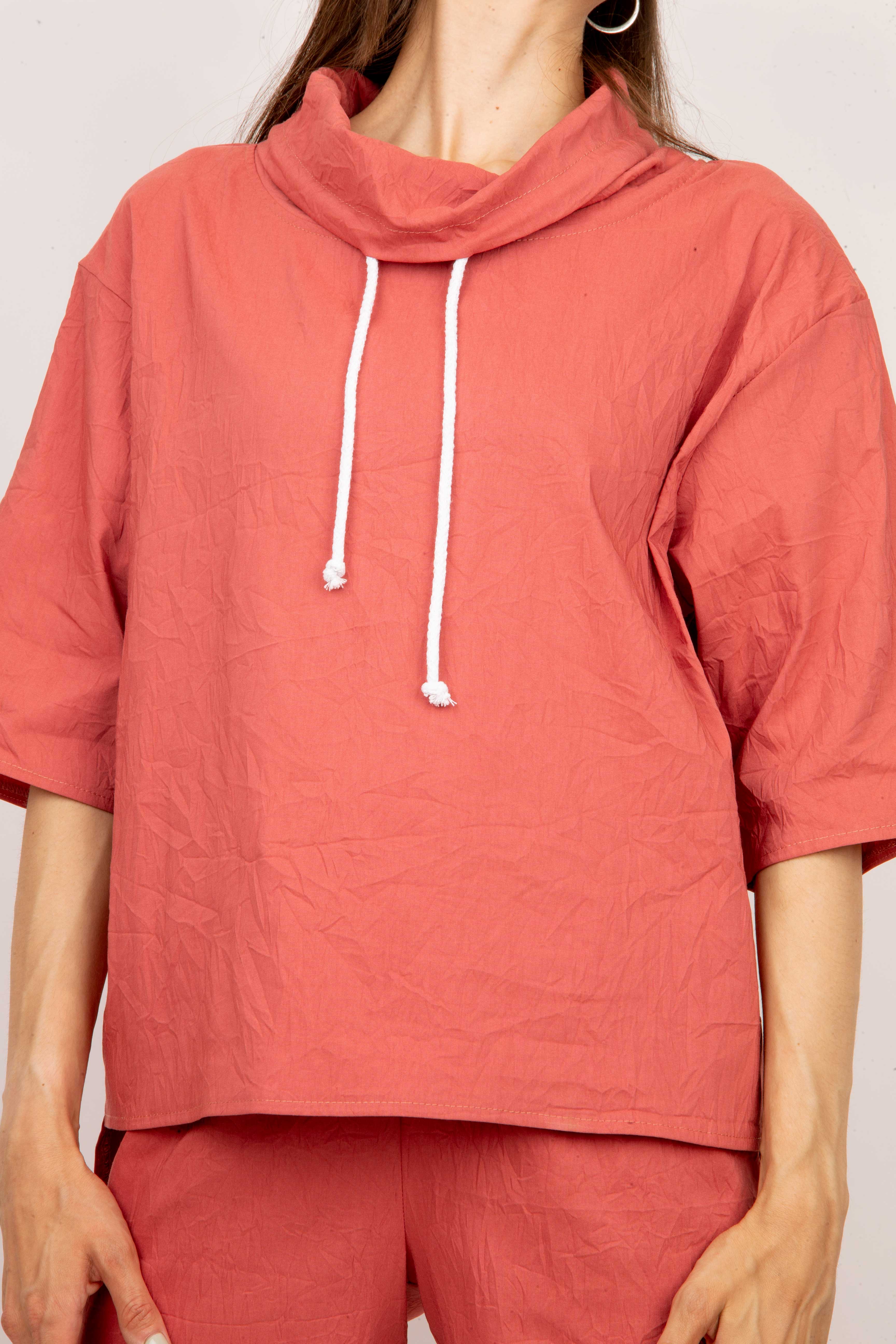 блузка Л600 стрейч_256 амарант Tropic