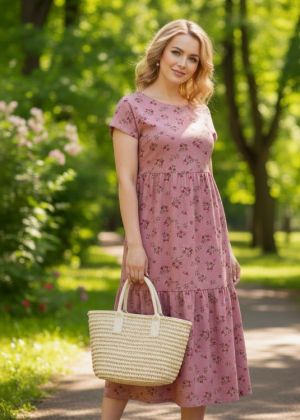 платье Д1859* Дорофея_286 вологда клевер  оптом