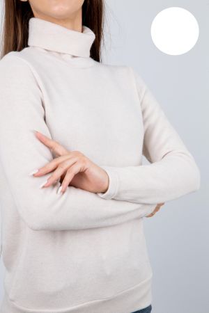 водолазка Л2079 верона белый  оптом