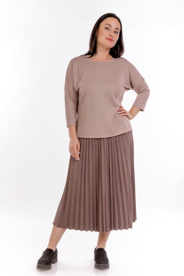 юбка П066-692-80 пепельно-розовый