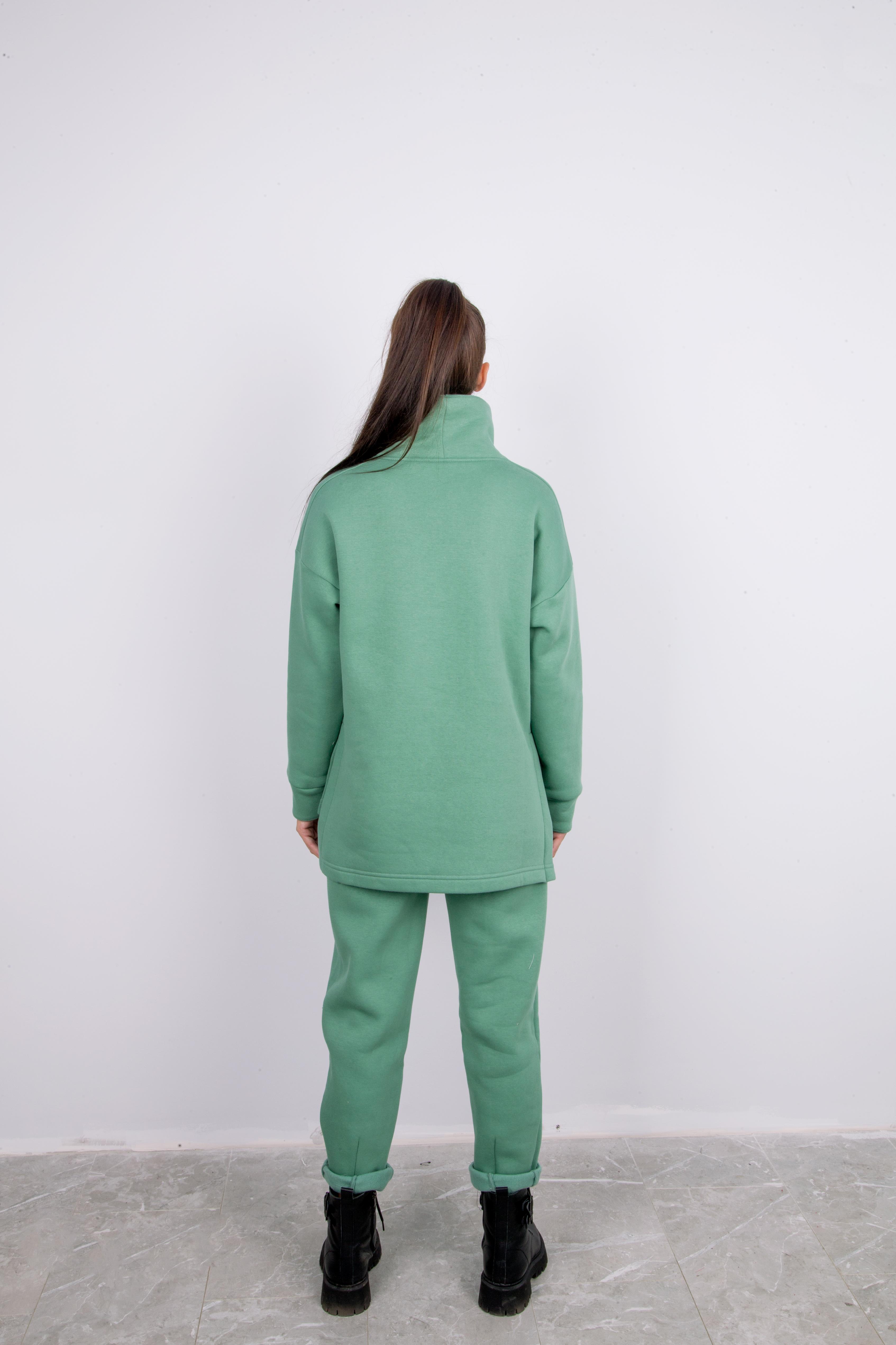 костюм л938-939 футер утепл. полынь snowtrend