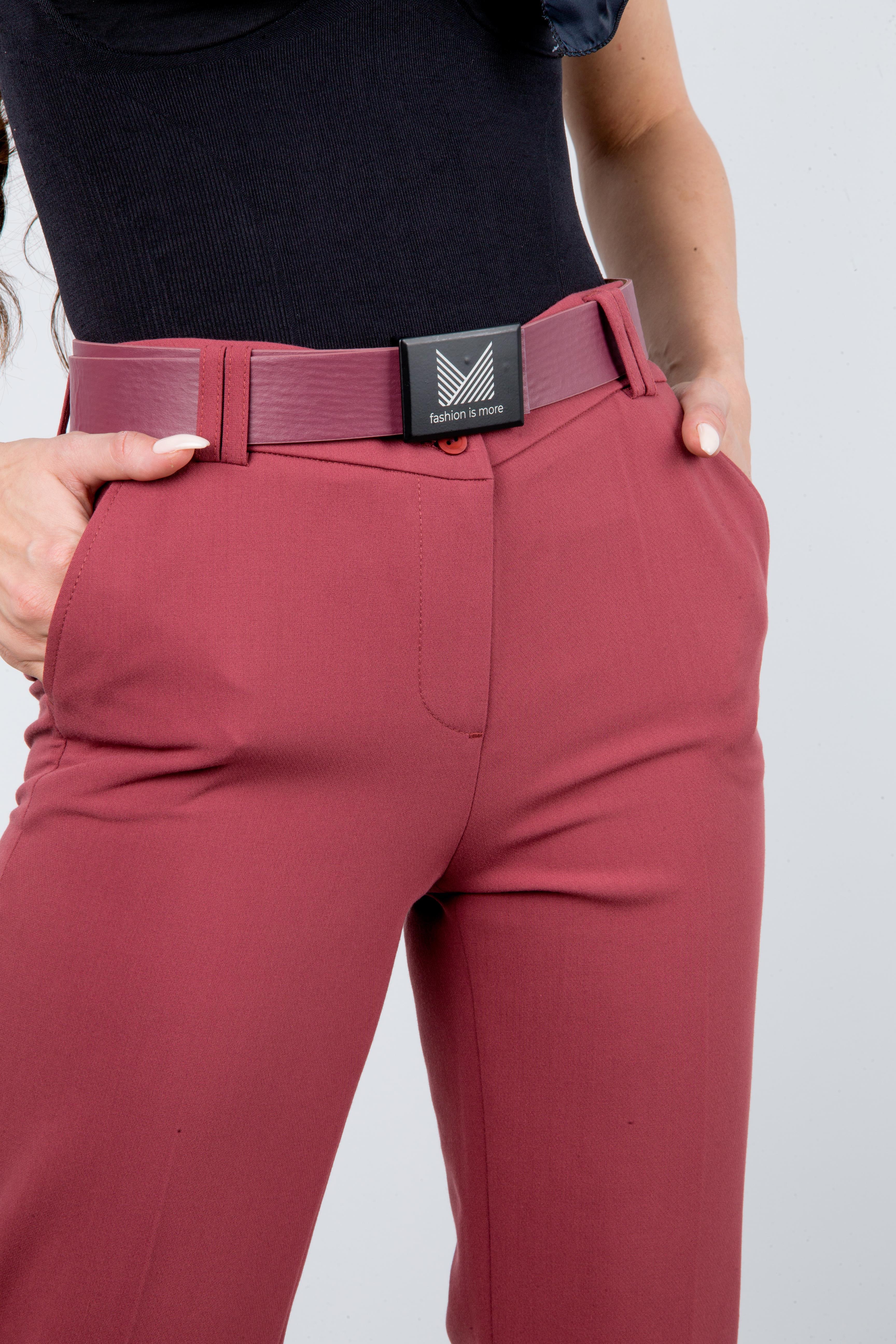 брюки т318-41030_2_312 somon (брусника)