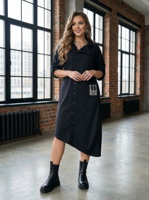 платье Селин синий  оптом