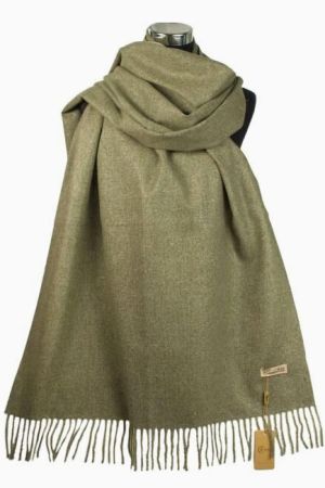 Палантин утепл. пп031   6   светлый хаки  оптом