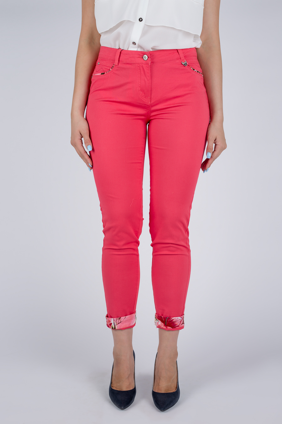 брюки Р1491п-13126 (19/15)*60 коралл-8А