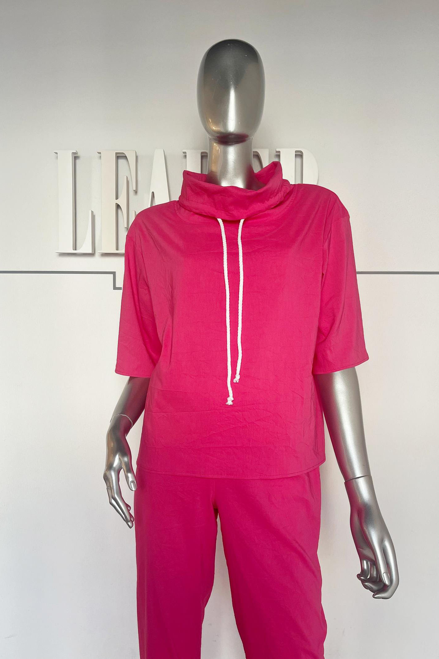 блузка Л600 стрейч_324 малина Tropic