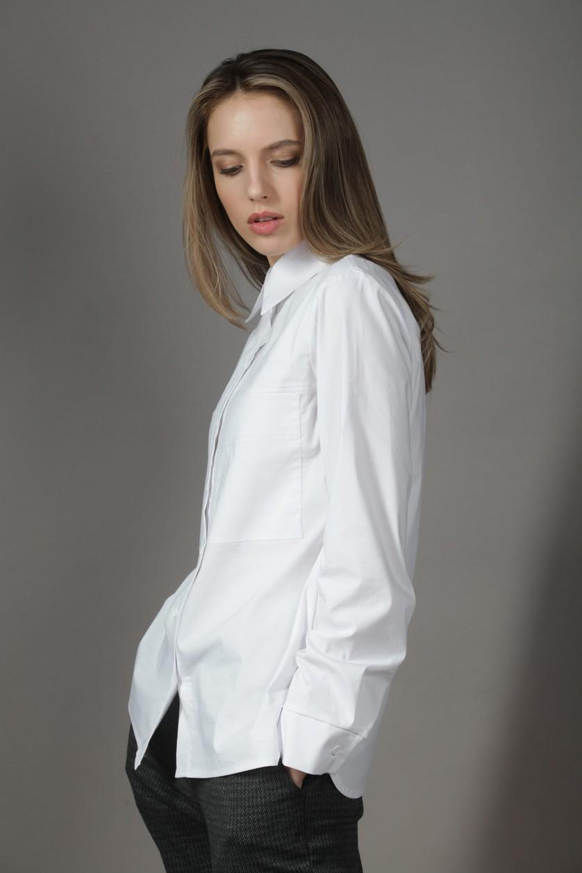 рубашка Л796 руна белый